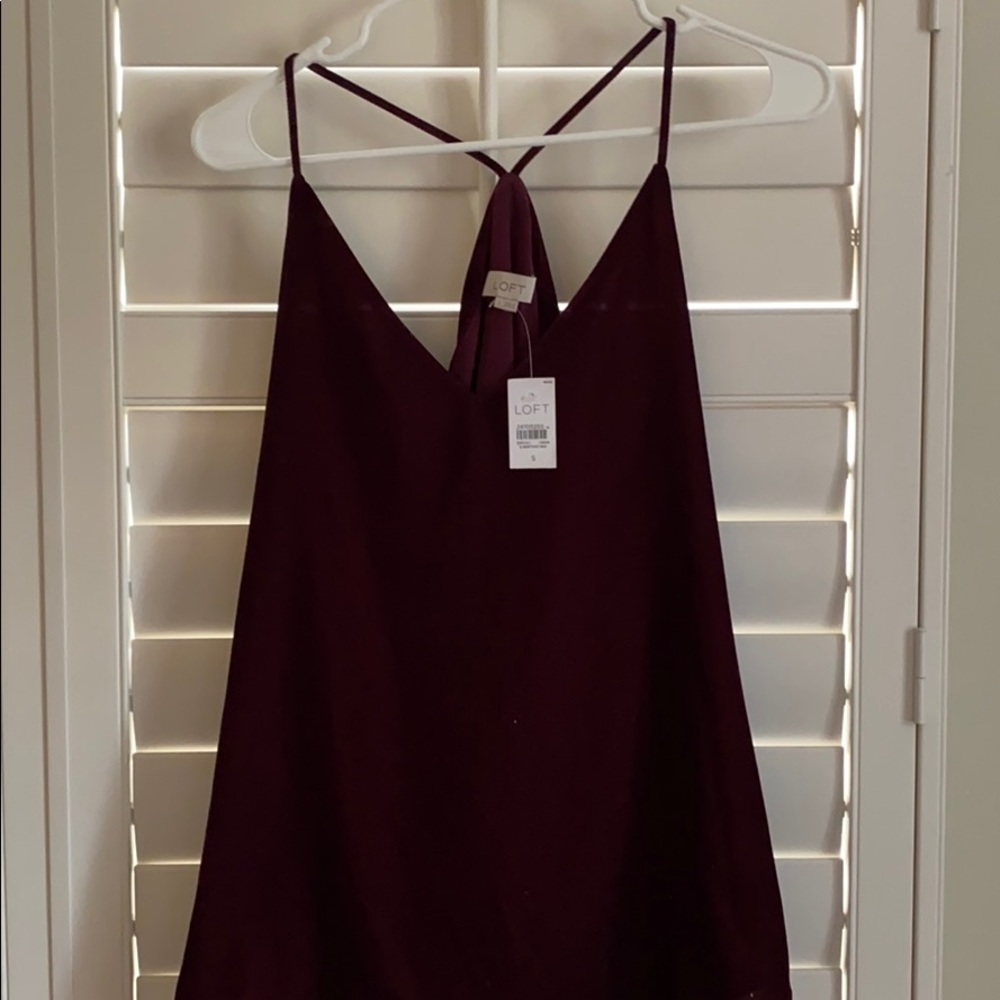 Velvet tank top